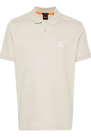 HUGO BOSS Polo con parche del logo
