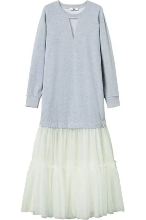 Twin-Set Vestido largo a capas