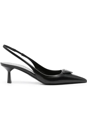Prada Zapatos con tacón de 70 mm y logo triangular