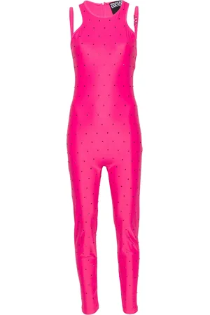 VERSACE Mono largo con apliques de cristal