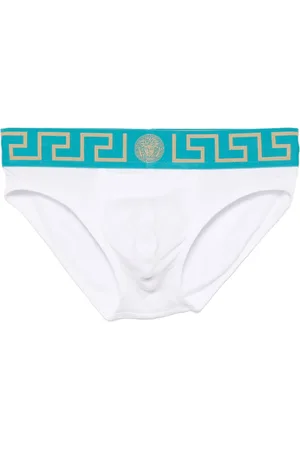 VERSACE Bragas con borde Greca