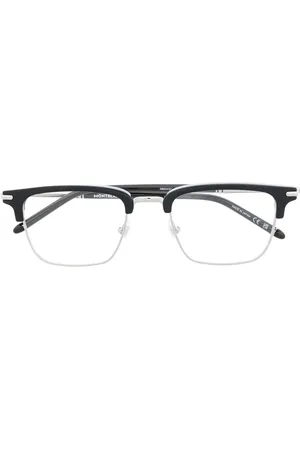 Montblanc Gafas con puente en contraste