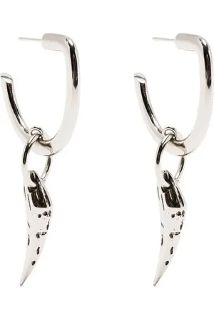 Roberto Cavalli Aros con colgante Tiger Tooth