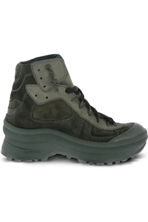 Jil Sander Botas con tacón grueso