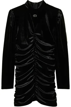 Twin-Set Vestido corto fruncido