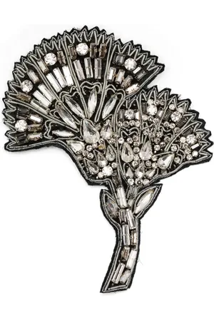 DICE KAYEK Broche con detalles de cristales