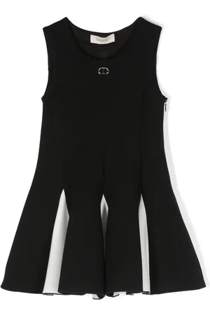 Twin-Set Vestido con placa del logo