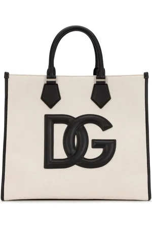 Dolce & Gabbana Bolso shopper con etiqueta del logo