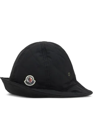 Moncler Sombrero de pescador con parche del logo