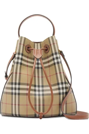 Burberry Bolso bombonera Check pequeño