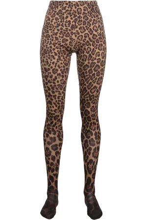 VALENTINO GARAVANI Medias con estampado de leopardo