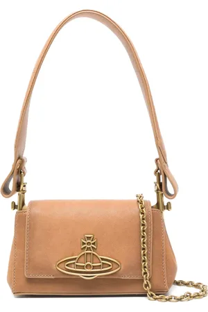Vivienne Westwood Bolso de hombro con placa Orb