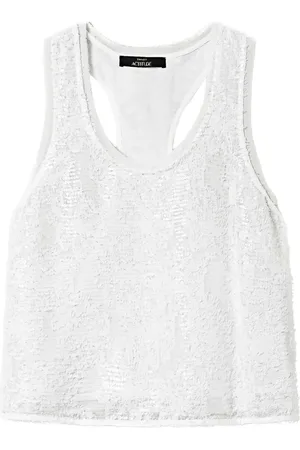 Twin-Set Top con aplique de lentejuelas