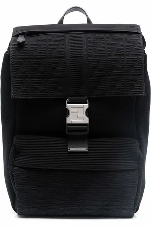 Fendi Mochila con monograma en relieve