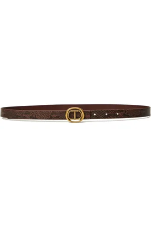 Twin-Set Cinturón con placa del logo