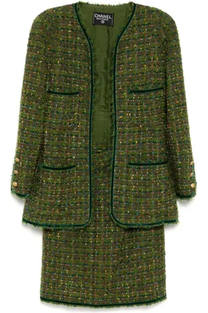 CHANEL Traje de falda 1990-2000
