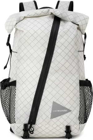 and wander Logo-print backpack
