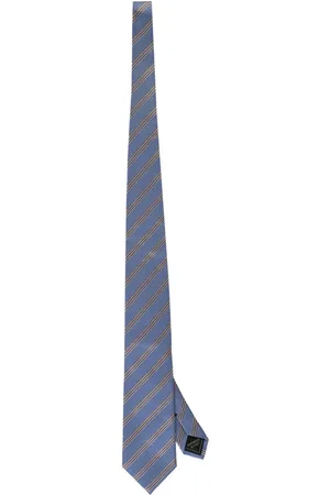 BRIONI Corbata de seda a rayas