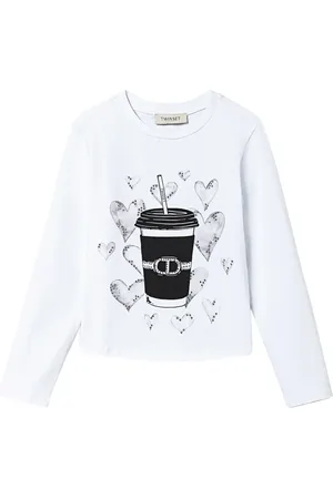 Twin-Set Camiseta con estampado gráfico