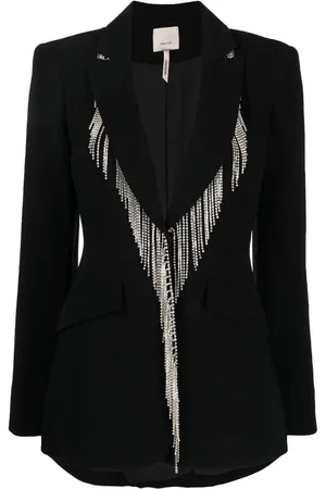 Cinq A Sept Blazer Cheyenne con flecos