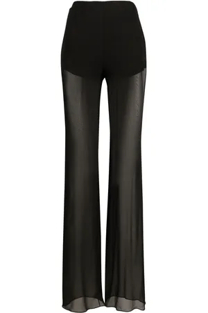 Nensi Dojaka Pantalones traslúcidos