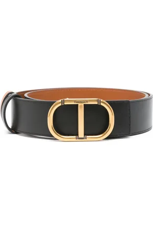 Twin-Set Cinturón Oval-T reversible