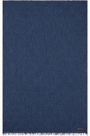 Emporio Armani Bufanda con logo en jacquard