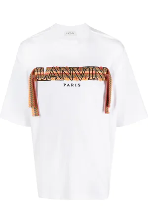 Lanvin Camiseta Curb bordada