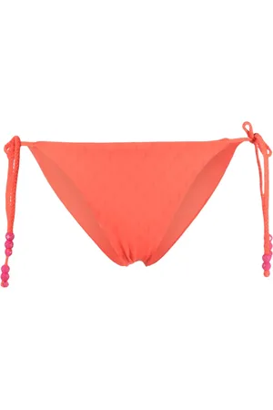 Jimmy Choo Bragas de bikini con logo en relieve