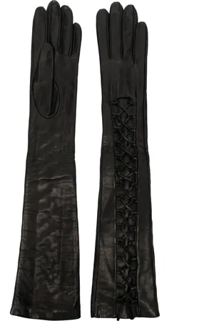 Manokhi Guantes con cordones