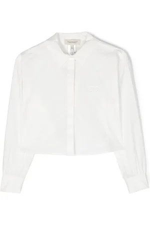 Twin-Set Camisa con logo bordado