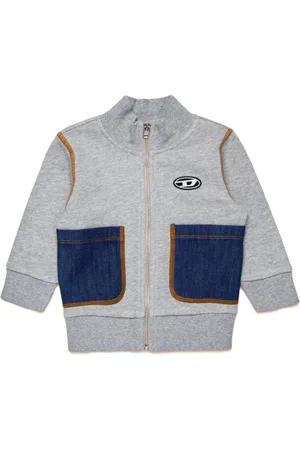 Diesel Chaqueta con panel vaquero