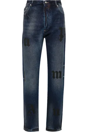 Palm Angels Vaqueros con logo estampado