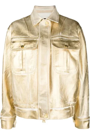 Tom Ford Chaqueta con efecto metalizado