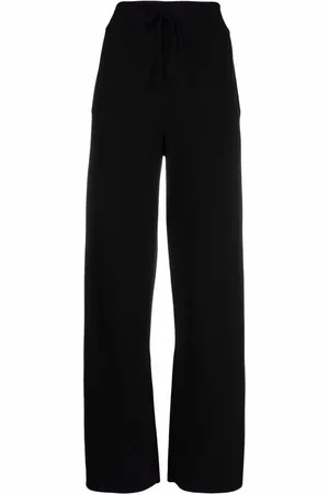 Alberta Ferretti Pantalones de punto rectos