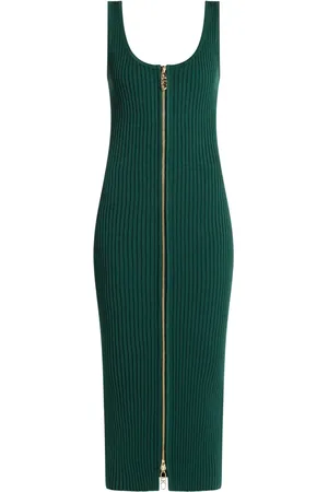 Michael Kors Vestido midi con cremallera