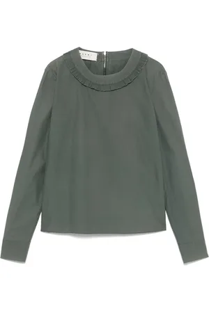 Marni Blusa con ribete de volantes 2011