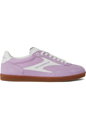Karl Lagerfeld Zapatillas con paneles en ante