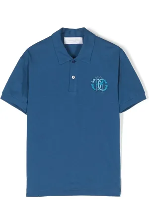 Roberto Cavalli Polo con logo bordado
