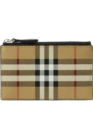 Burberry Tarjetero a cuadros