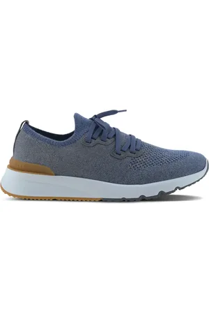 Brunello Cucinelli Zapatillas con panel de malla