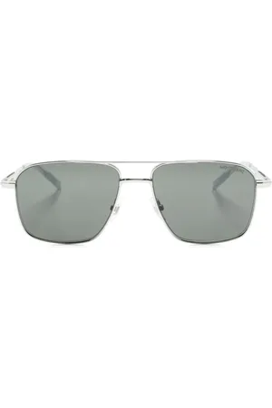 Montblanc Gafas de sol con placa del logo