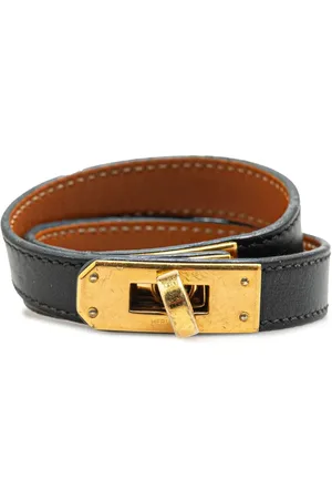 Hermès Pulsera Kelly Double Tour Bracelet de cuero boxcalf 2012