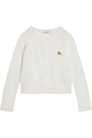 Dolce & Gabbana Cárdigan con logo bordado