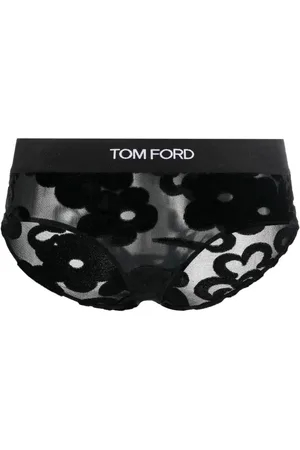 Tom Ford Bragas con logo y encaje floral
