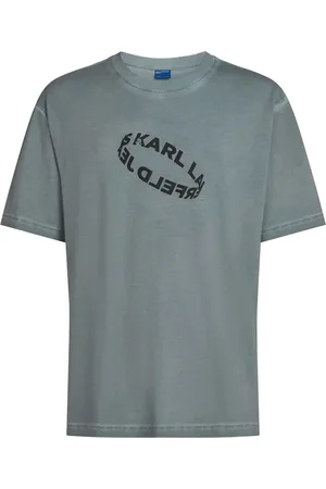 Karl Lagerfeld Camiseta holgada con efecto lavado