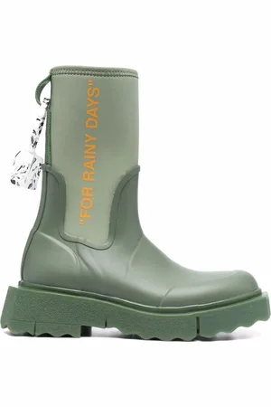 OFF-WHITE Botas de lluvia Zip-Tie