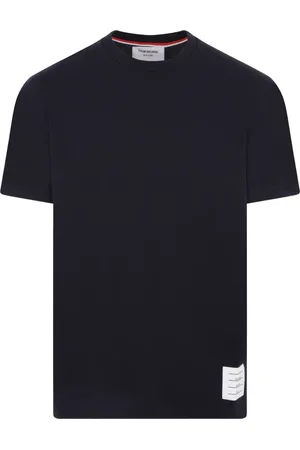 Thom Browne Camiseta 4-Bar con parche del logo