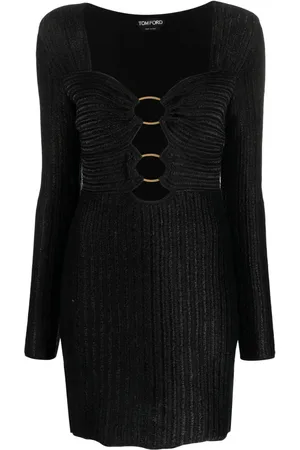 Tom Ford Vestido corto con escote corazón