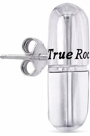 TRUE ROCKS Pendiente con diseño de píldora